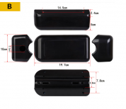 Корпус для  контроллера черный B 