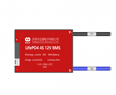 Daly Lifepo4 BMS 4s 12 В 50A с балансом