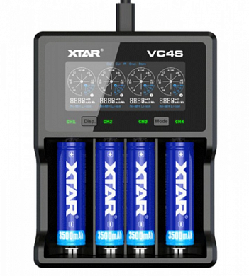 Зарядное XTAR VC4SL   