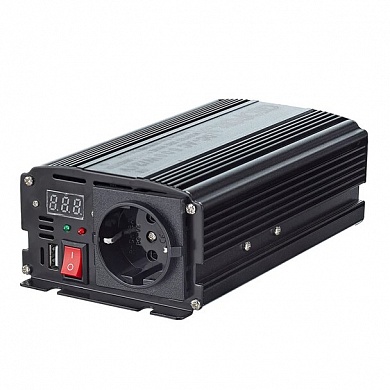 Автомобильный инвертор Geofox MD 600W/24v-1p