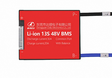  Daly для Li-ion батарей 13S 48В 20А