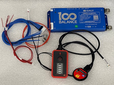 Smart BMS 100 Balance 4~8S 100A with UART+BT+1A active balancer