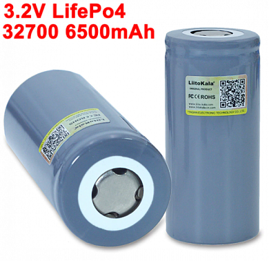 Li-FePO4 XSL 32700 GRAY SKIN 6500mAh     